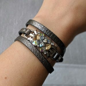 Chloe + Isabel Leather Wrap Bracelet